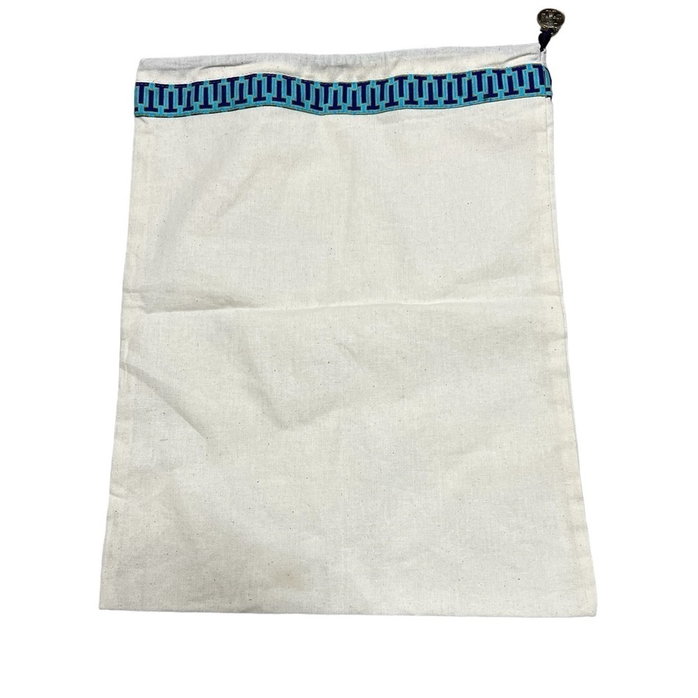 Tory Burch Dust Cover Bag Small Drawstring Closure with Emblem